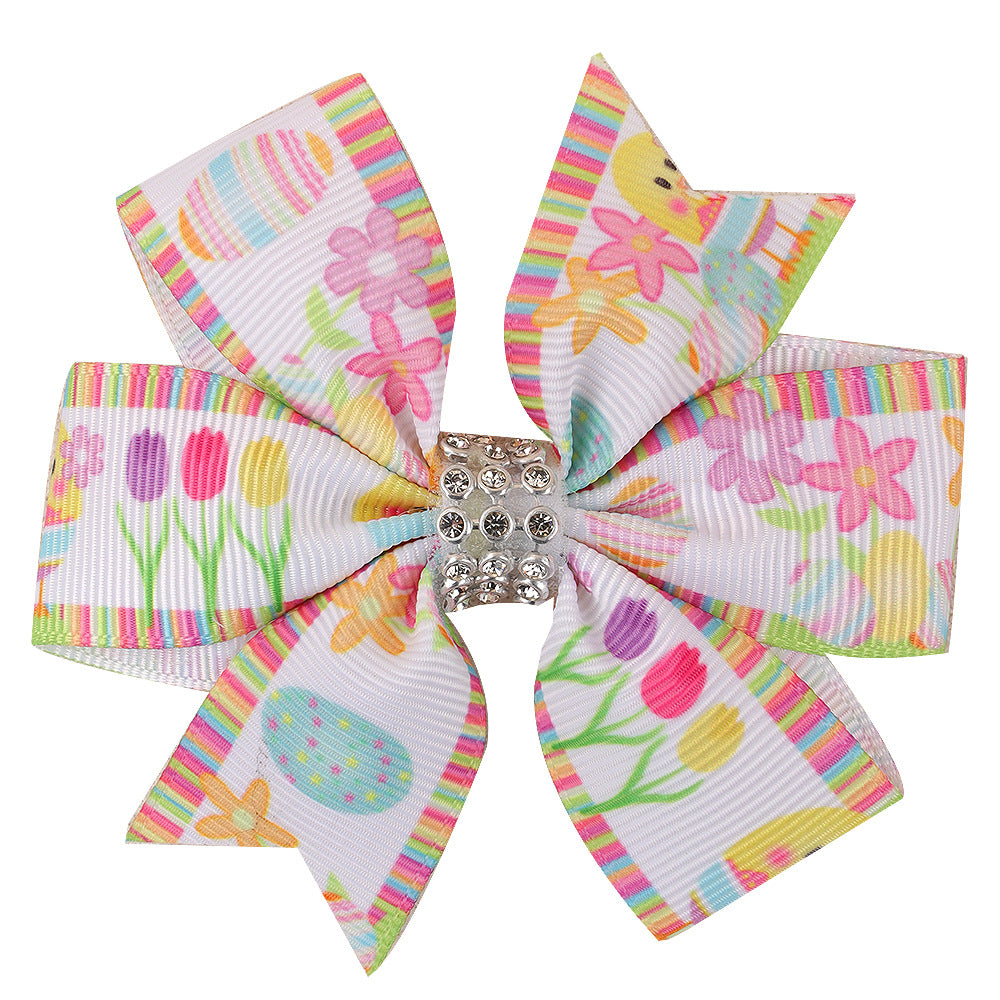 Wholesale Easter Bunny Cloth Hair Scrunchies
